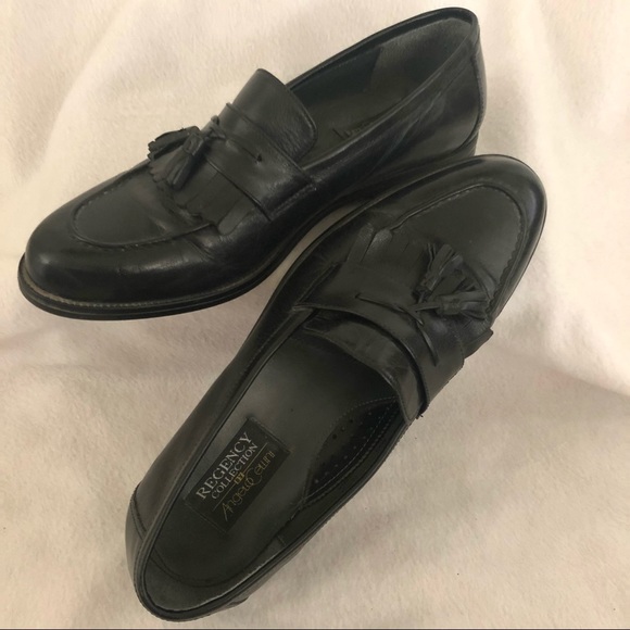 Vintage Angelo Cellini Tasseled Leather Dress Loafers main image 12